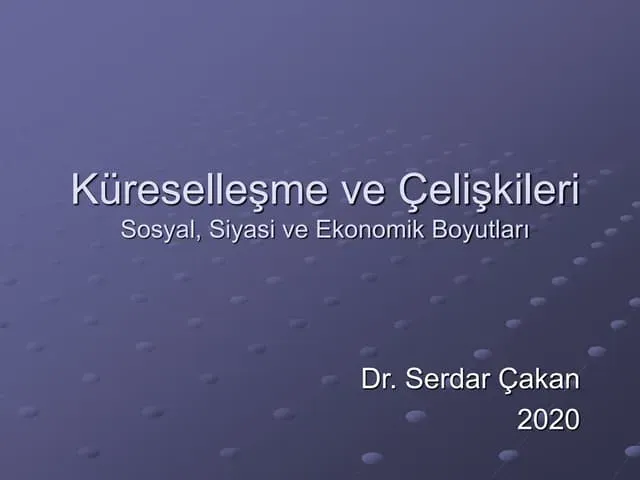 Küreselleşme ve Yerel Sesler: Popüler Kültürde Parlama