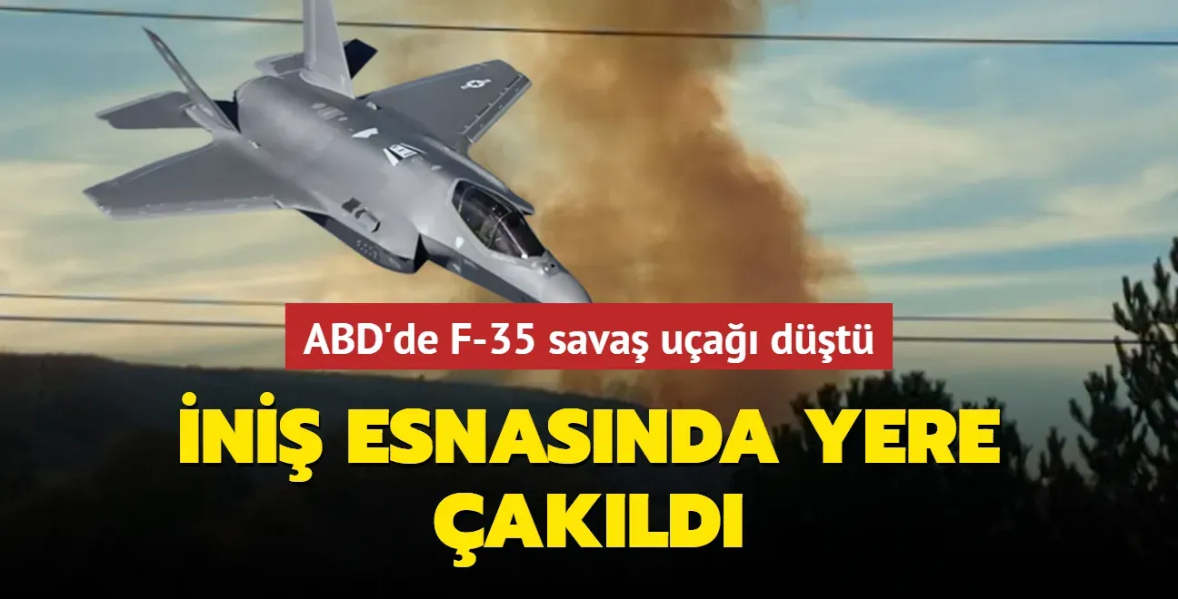 F-35 Savaş Uçağı Kazası: Pilot Güvenle Kurtuldu