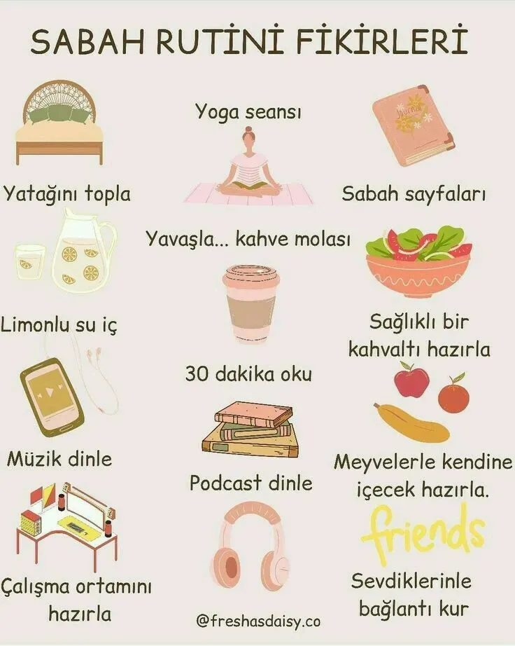 Sağlık ve Yaşam Sabah Rutini ile Enerjik Bir Gün Başlat
