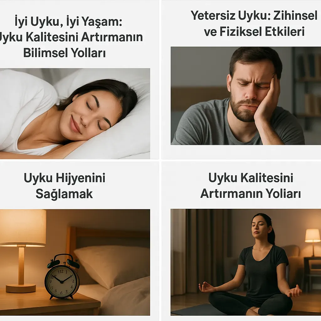Uyku kalitesini artıran bilimsel yöntemler ve rutinler