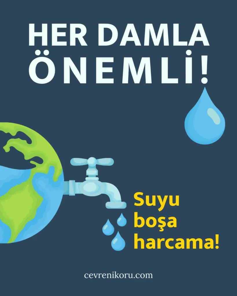 Su tasarrufu ve geri dönüşüm: Etkili günlük pratikler