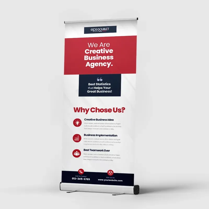 Cost-Effective Custom Roll-Up Banners: ROI and Durability