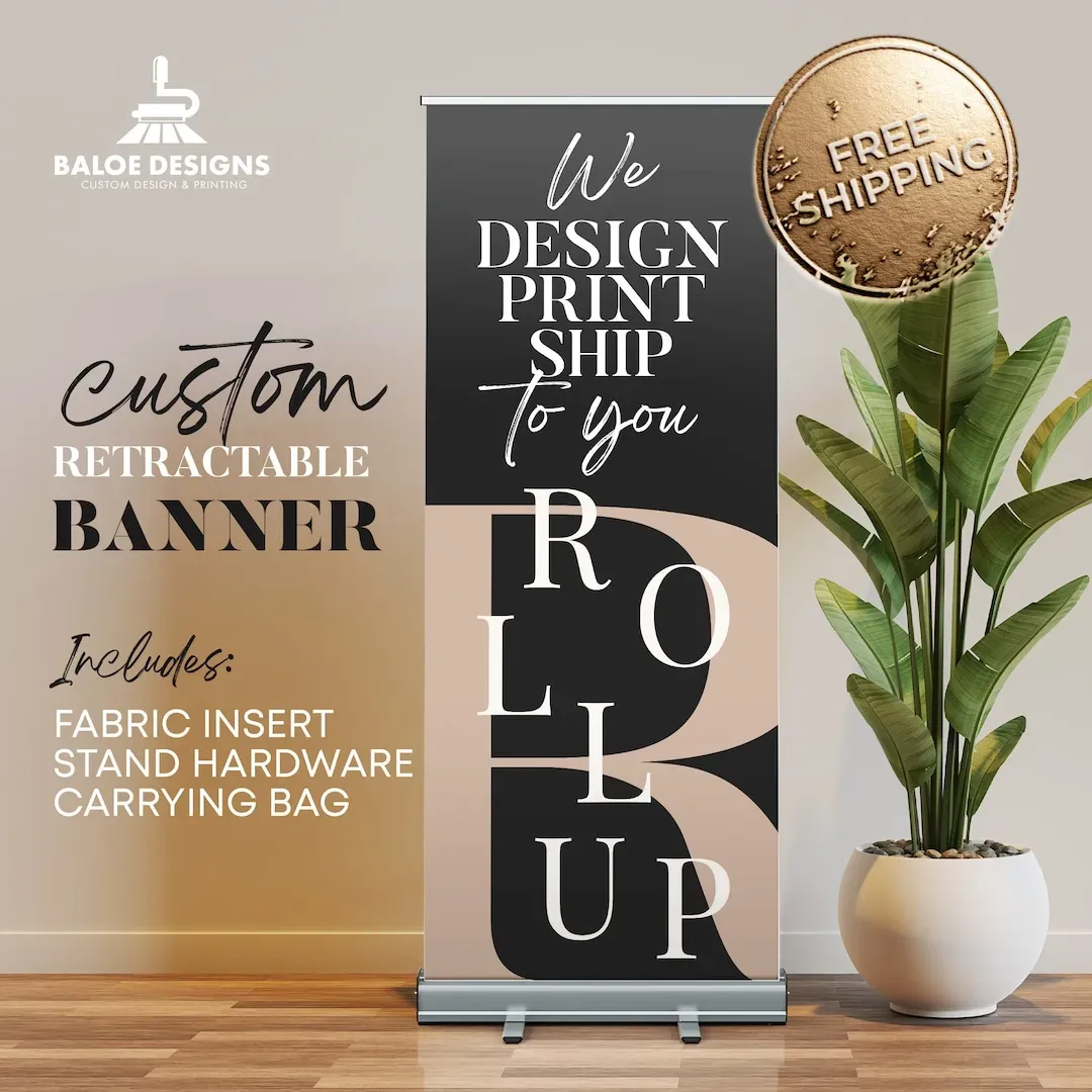 Custom roll-up banner: 10 Creative Uses Beyond the Booth