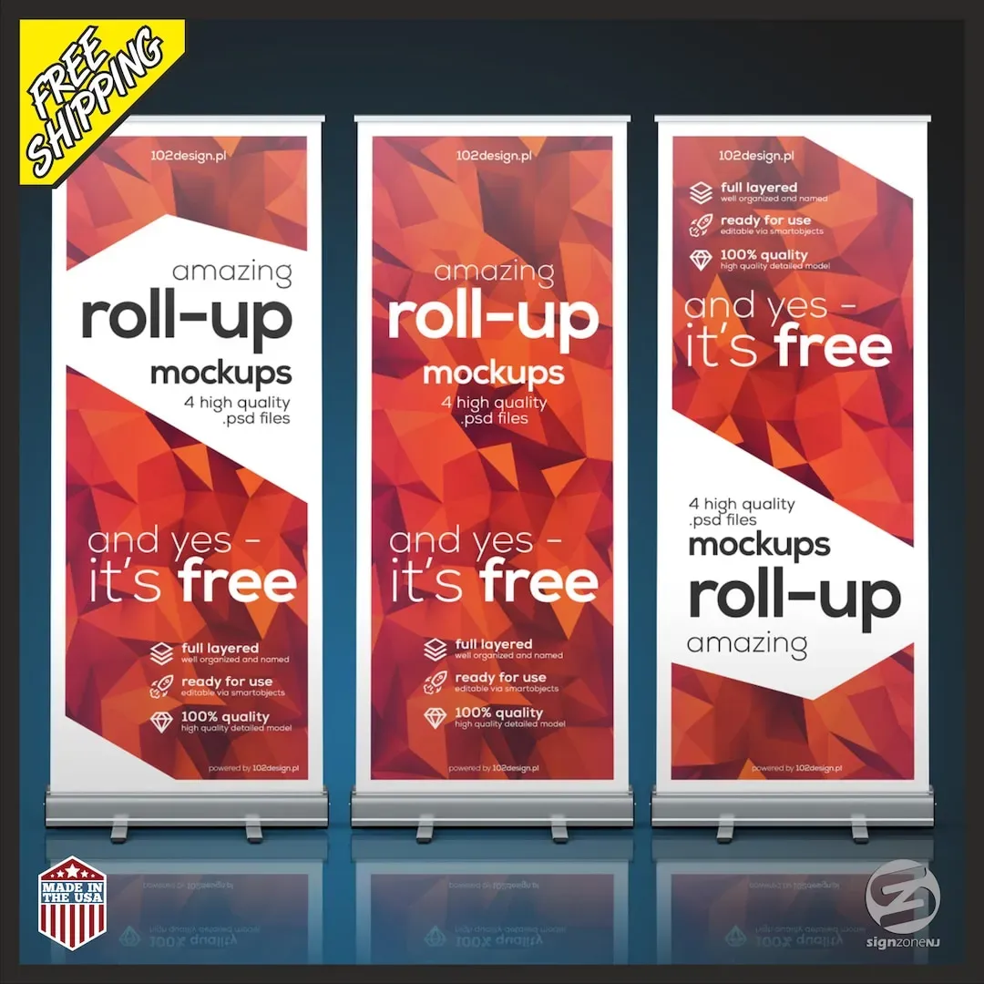 Custom roll-up banner: The complete ordering checklist