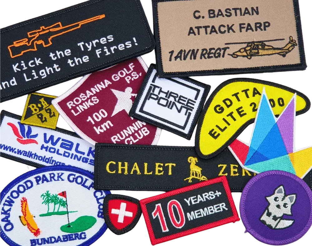 Custom patches for merchandise: Turn logos into collectibles