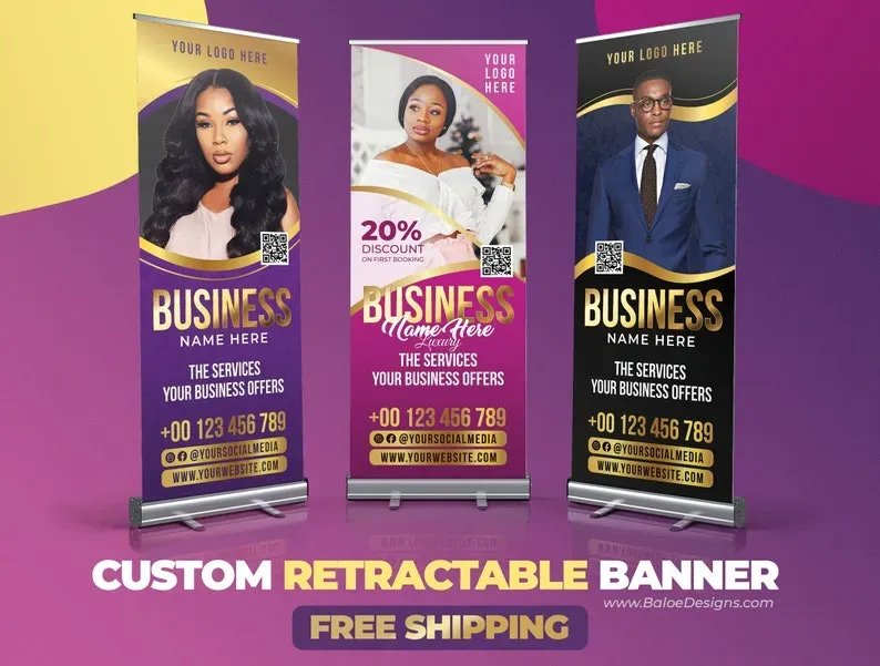 Custom Roll-Up Banners for Retail: Boost In-Store Engagement