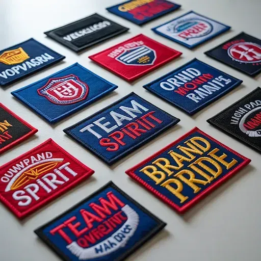 Custom patches for team identity: Boost branding and merch