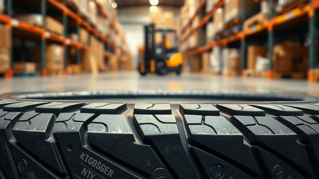 Forklift Lastiği Seçimi: Depo Verimliliğini Artıran İpuçları