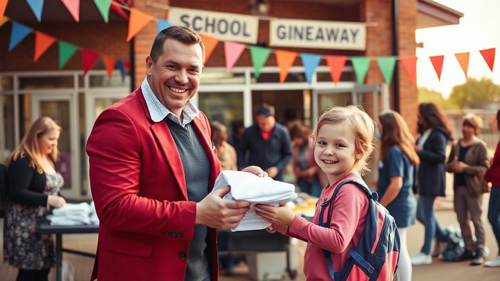 Former Boxer Tommy Coyle to Host 7th Annual School Uniform Giveaway in Hull