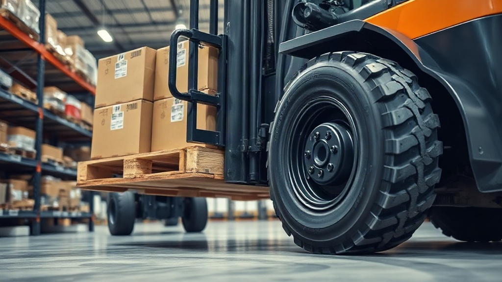 Forklift Lastiği Seçerken Bilmeniz Gerekenler: 28X9-15 Nubeco Optima