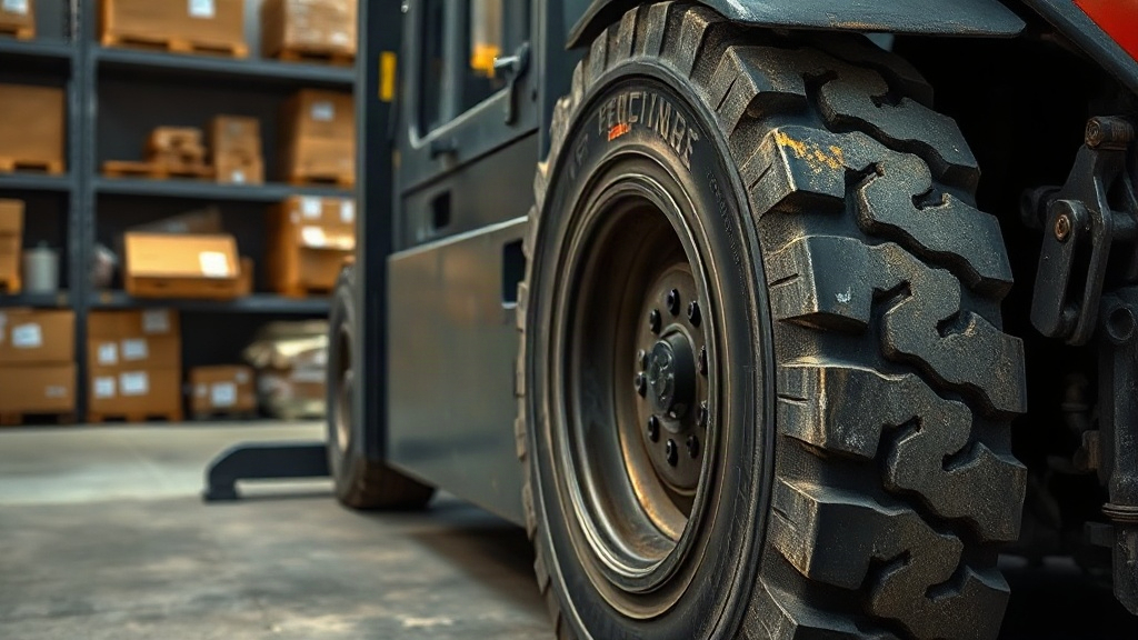 Forklift Lastiği Seçiminde Doğru Karar: 28X9-15 Nubeco Optima