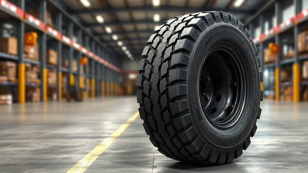 Forklift Lastiği Seçiminde 28X9-15 Nubeco Optima Neden Öne Çıkıyor?
