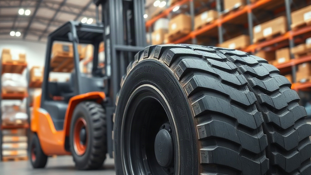 Forklift Lastiği 28X9-15 Nubeco Optima ile İş Güvenliği ve Verimlilik