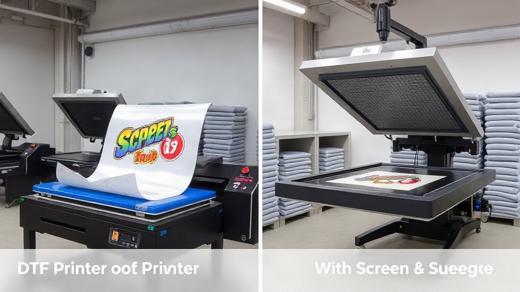 DTF Transfers vs Screen Printing: Which Is Right for Your Business?