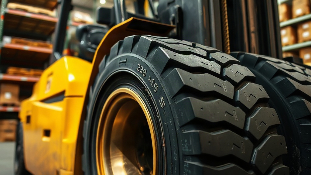 Forklift Lastiği Seçerken 28X9-15 Nubeco Optima Neden Öne Çıkıyor?