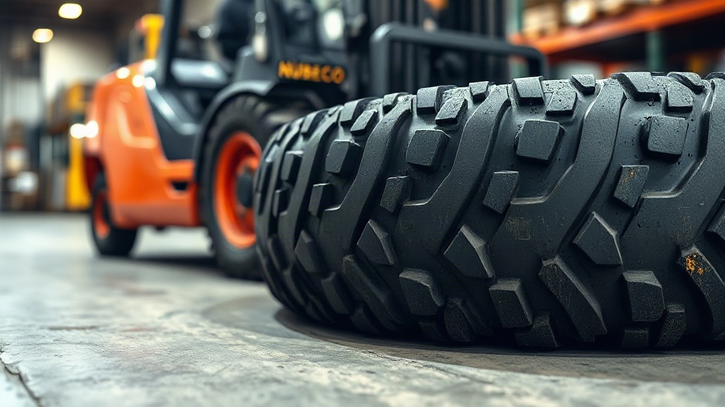 Forklift Lastiği Seçiminde 28X9-15 Nubeco Optima Neden Öne Çıkıyor?