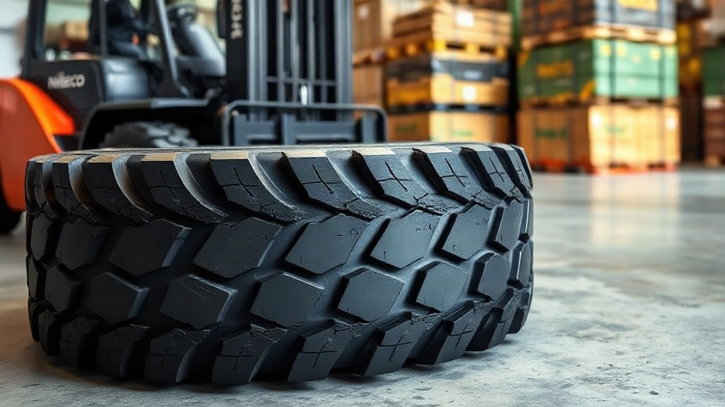 Forklift Lastiği 28X9-15 Nubeco Optima: Performans ve Dayanıklılık