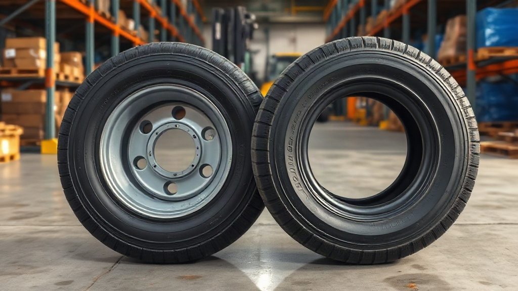 Forklift Lastiği Rehberi: Doğru Ebat Seçimi