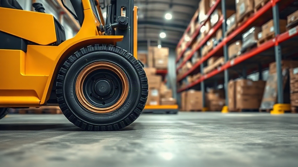 Forklift Lastiği Seçimi: 6.50.10 ve 28X9-15 Rehberi