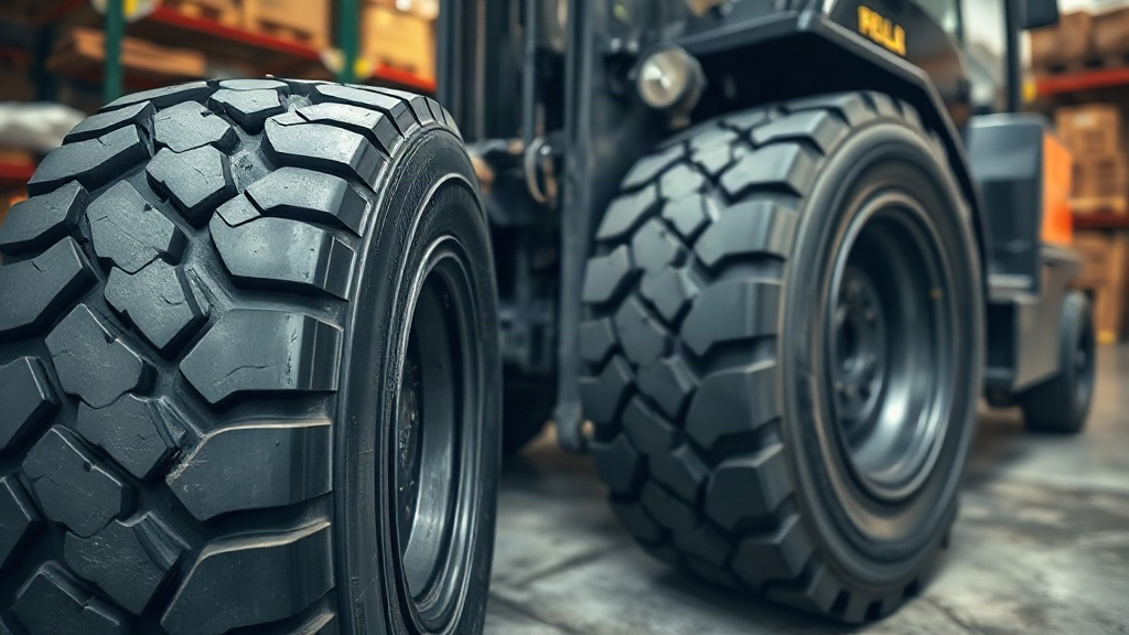 Forklift Lastiği Seçim Rehberi: İş Güvenliği ve Verimlilik İçin Doğru Karar