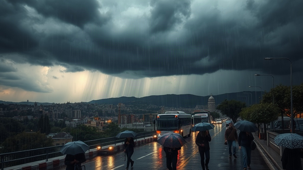 Meteoroloji'den Sağanak Alarmı: Hangi İller Risk Altında?