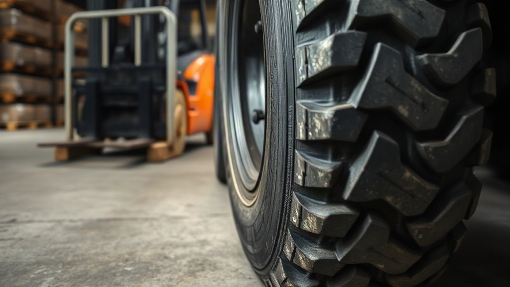 Forklift Lastiği Seçimi: 6.50.10 ve 28X9-15 Rehberi