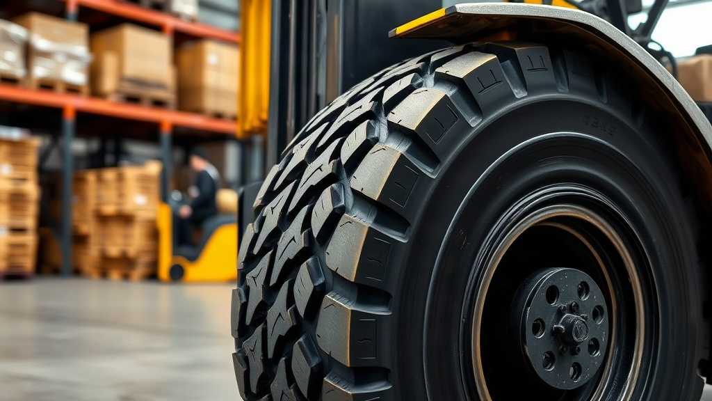 Forklift Lastiği Seçerken Dikkat Edilmesi Gerekenler