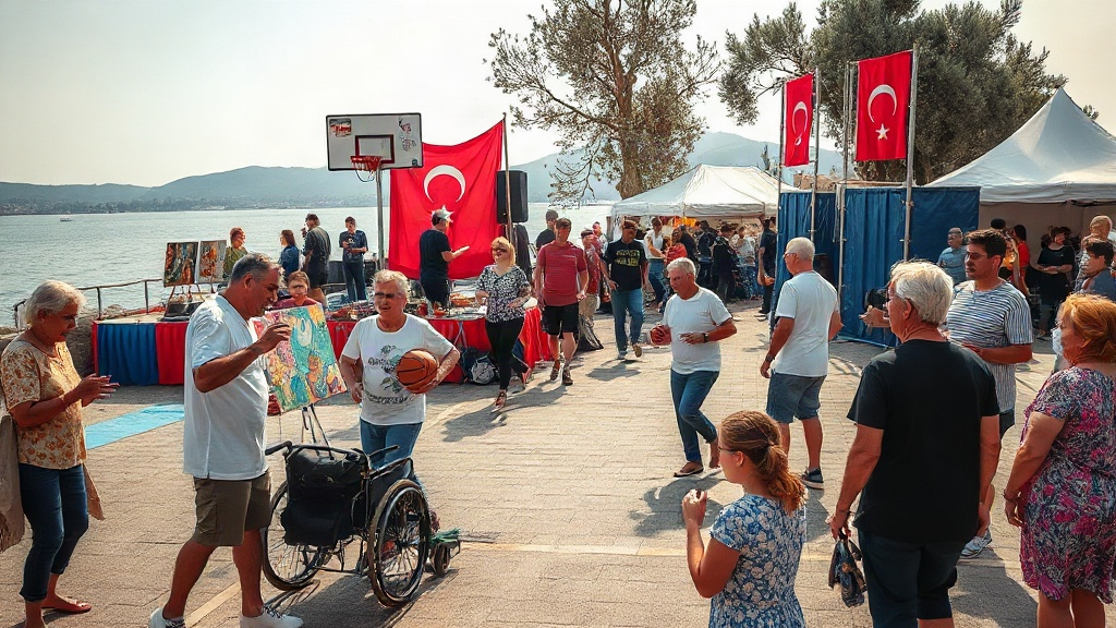 Ayvalık'ta 34. Engelliler Şenliği Başladı