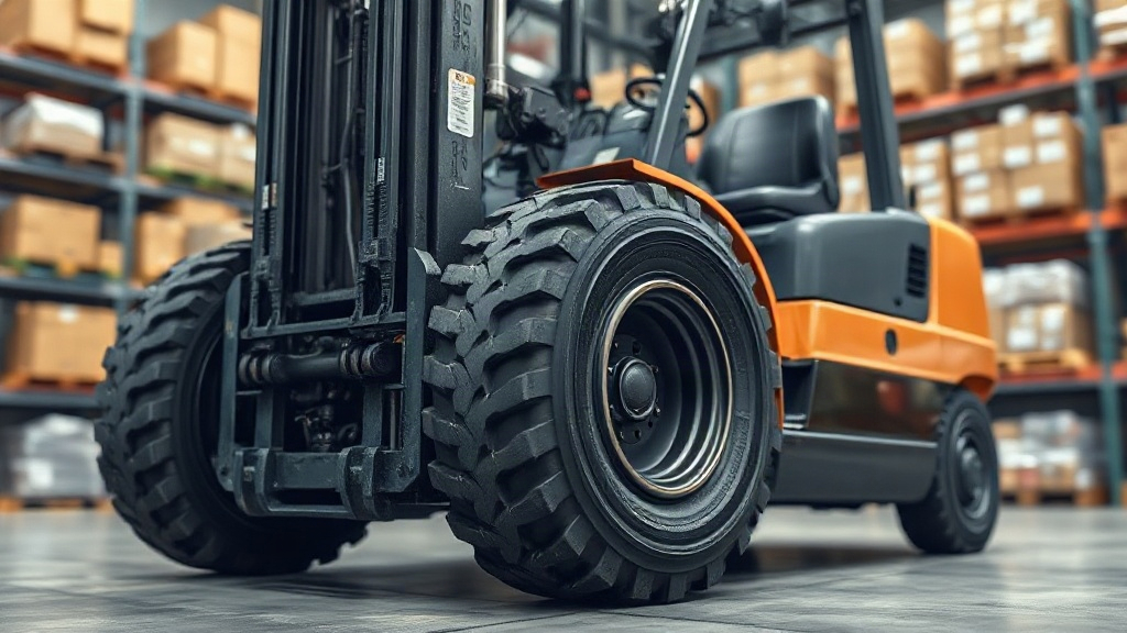 Forklift Lastiği Seçerken 28X9-15 Nubeco Optima Neden Öne Çıkıyor?