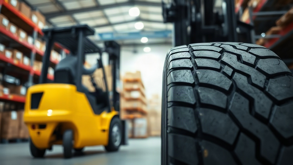 Forklift Lastiği Seçimi ve Doğru Ebat Rehberi
