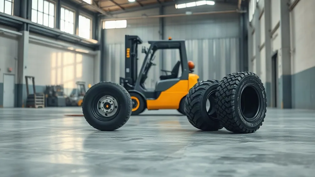 Forklift Lastiği Seçimi: Dolgu mu, Havalı mı?