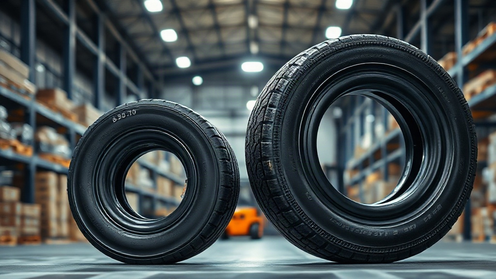 Forklift Lastiği Seçimi: 6.50.10 ve 28x9 15 Ebat Rehberi