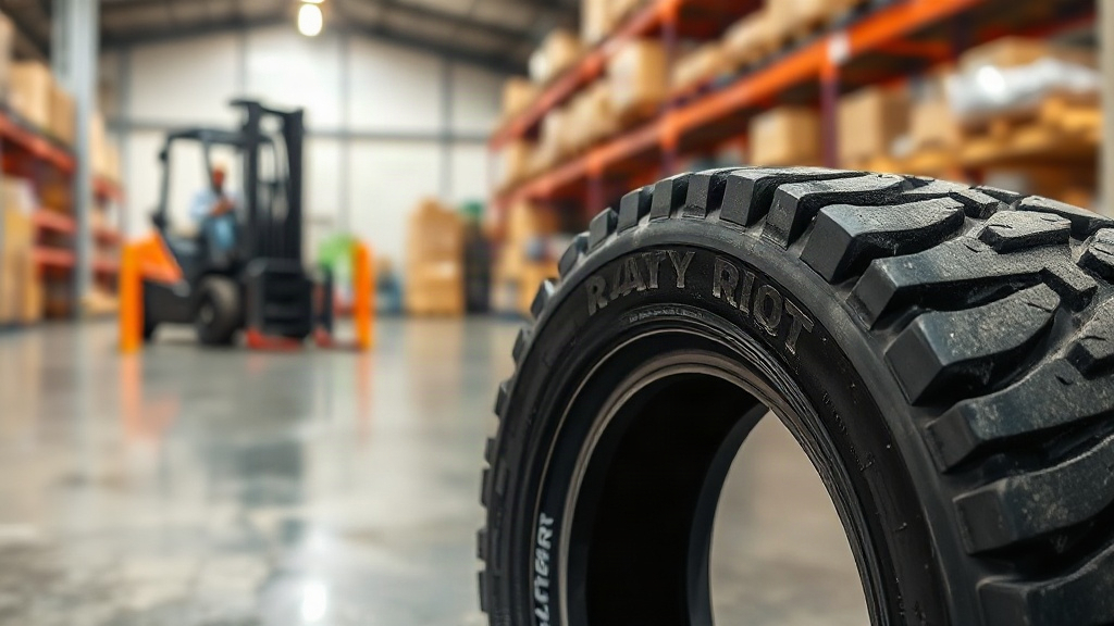 6.50.10 Forklift Lastiği: Raybar Riot ile Performans ve Dayanıklılık