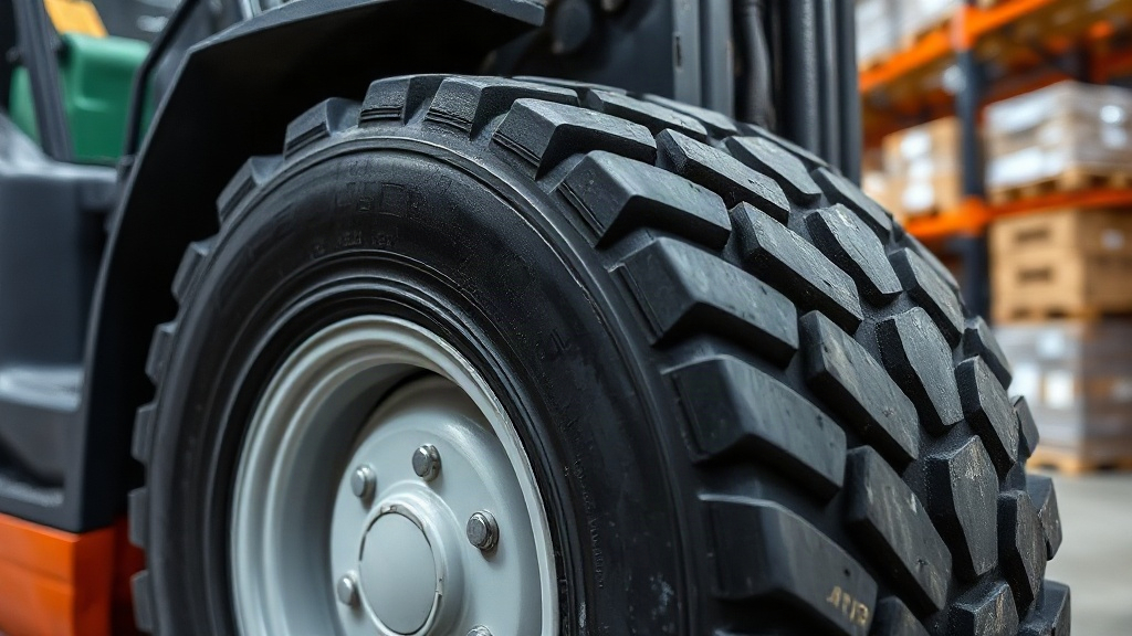 Forklift Lastiği Seçimi ve Bakımı: İş Güvenliğinizi Artırın
