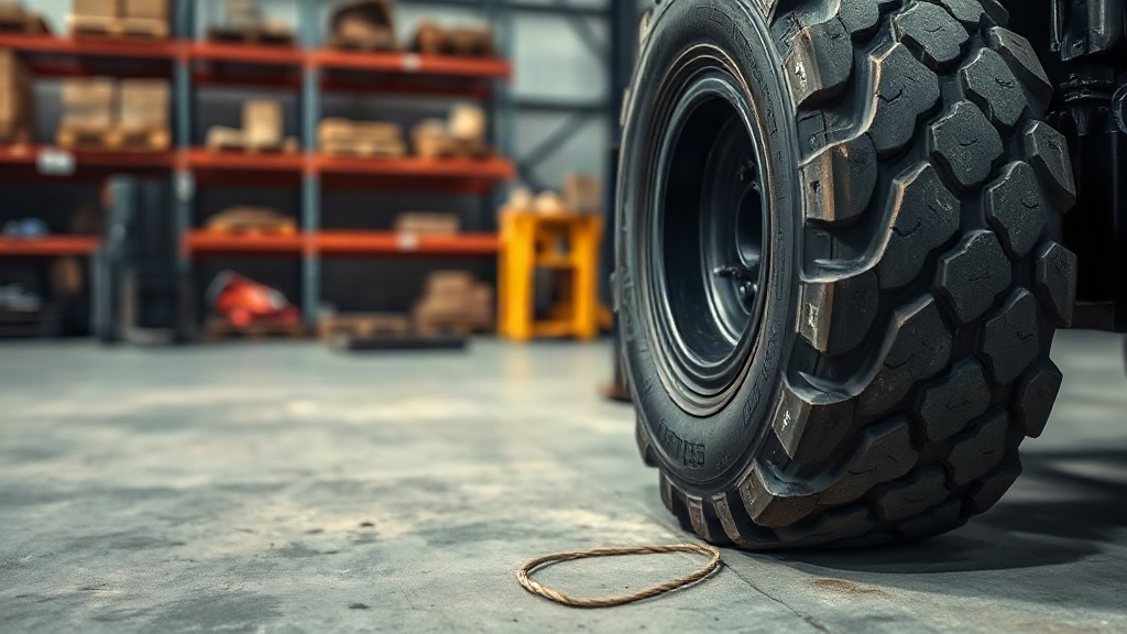 Forklift Lastiği Alırken Dikkat Edilmesi Gerekenler ve 28X9-15 Nubeco Optima