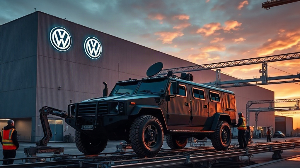 Volkswagen Osnabrück Fabrikasını Savunma Üretimine Devrediyor