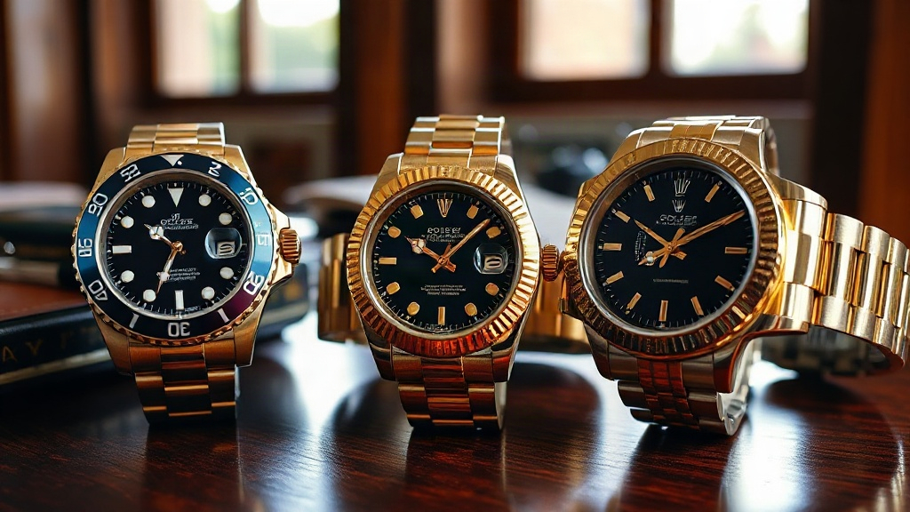 Submariner, Day-Date ve Datejust: Lüks Saat Seçimi