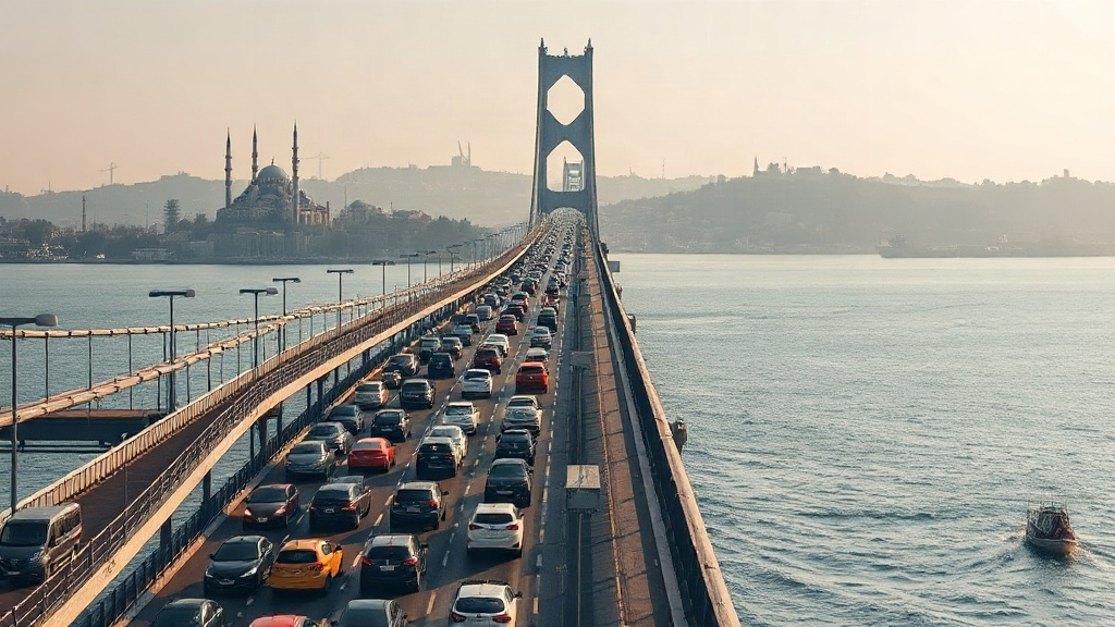 Anadolu Yakası'nda Trafik Yoğunluğu Yüzde 83'e Ulaştı