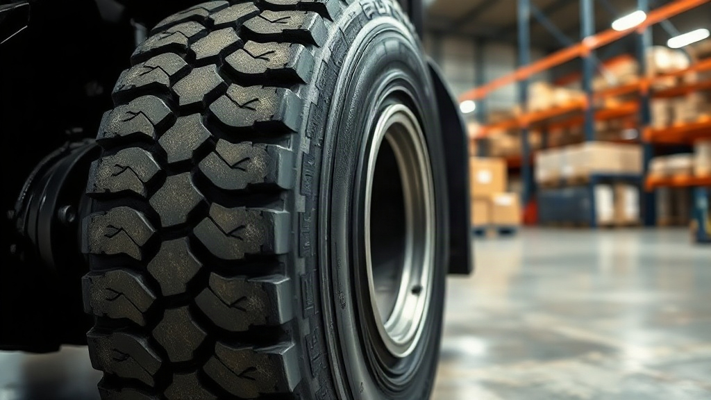 Forklift Lastiği Seçerken Dikkat Edilmesi Gereken 7 Kritik Nokta
