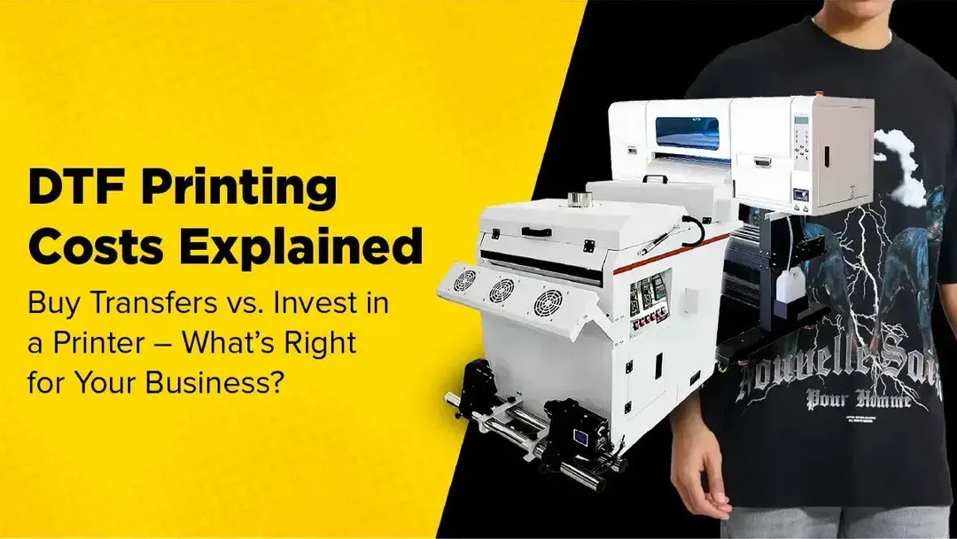 UV DTF transfer cost: Equipment, Materials, and Maintenance