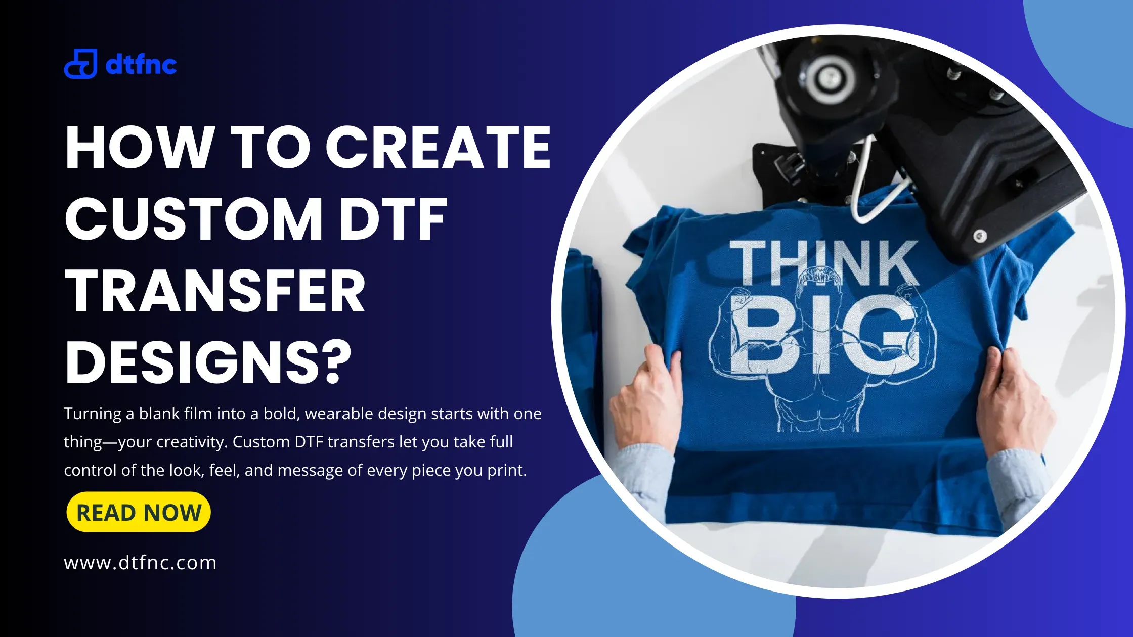 DTF transfer design tips: Marketable, memorable graphics