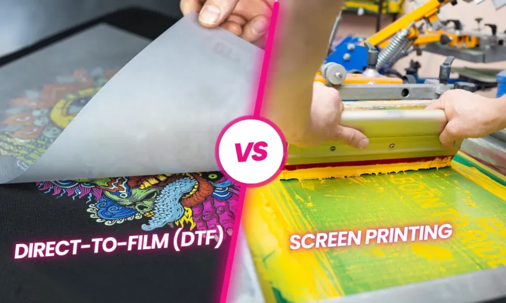 DTF transfers vs screen printing: Which fits your brand?