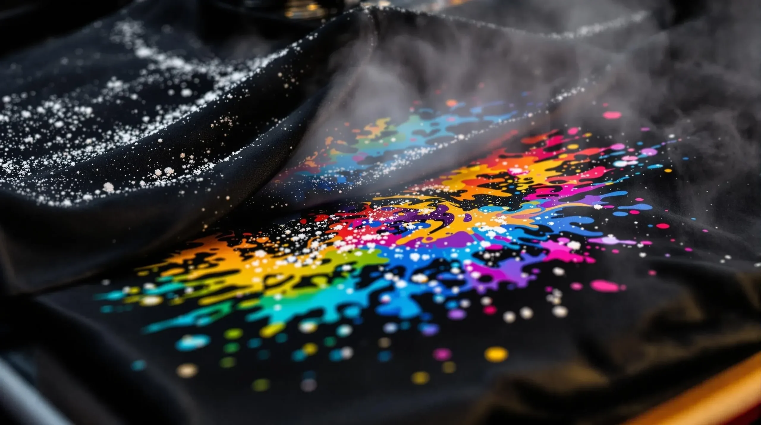 DTF Printing on Dark Garments: Bright, Lasting Whites