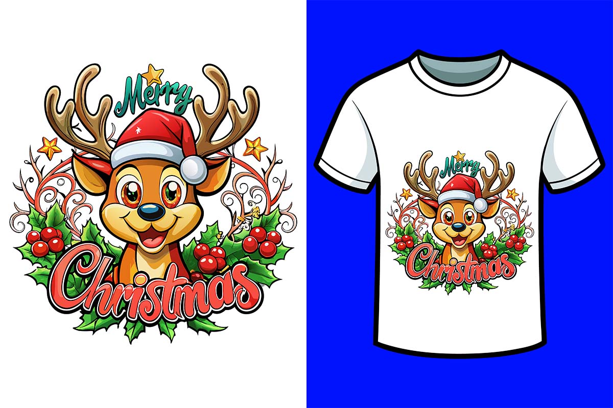 Easy Holiday Outfits with Christmas Transfers