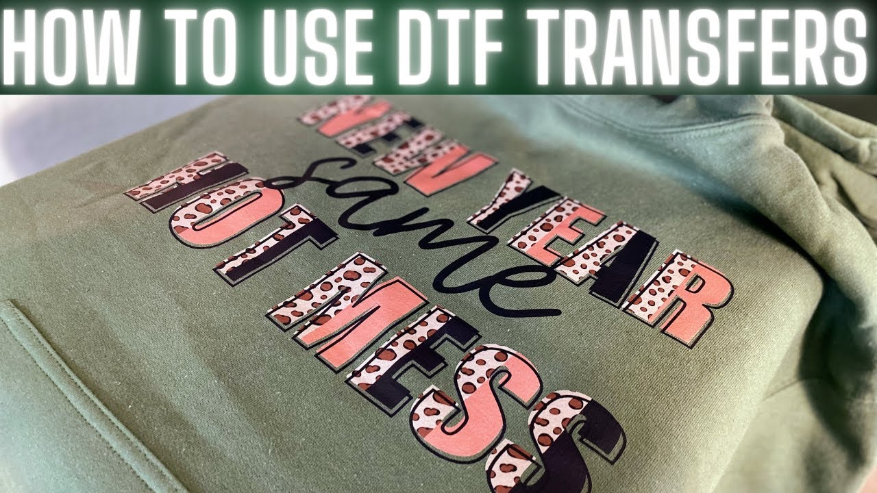 DIY DTF Transfers: A Comprehensive Home Guide for Crafters