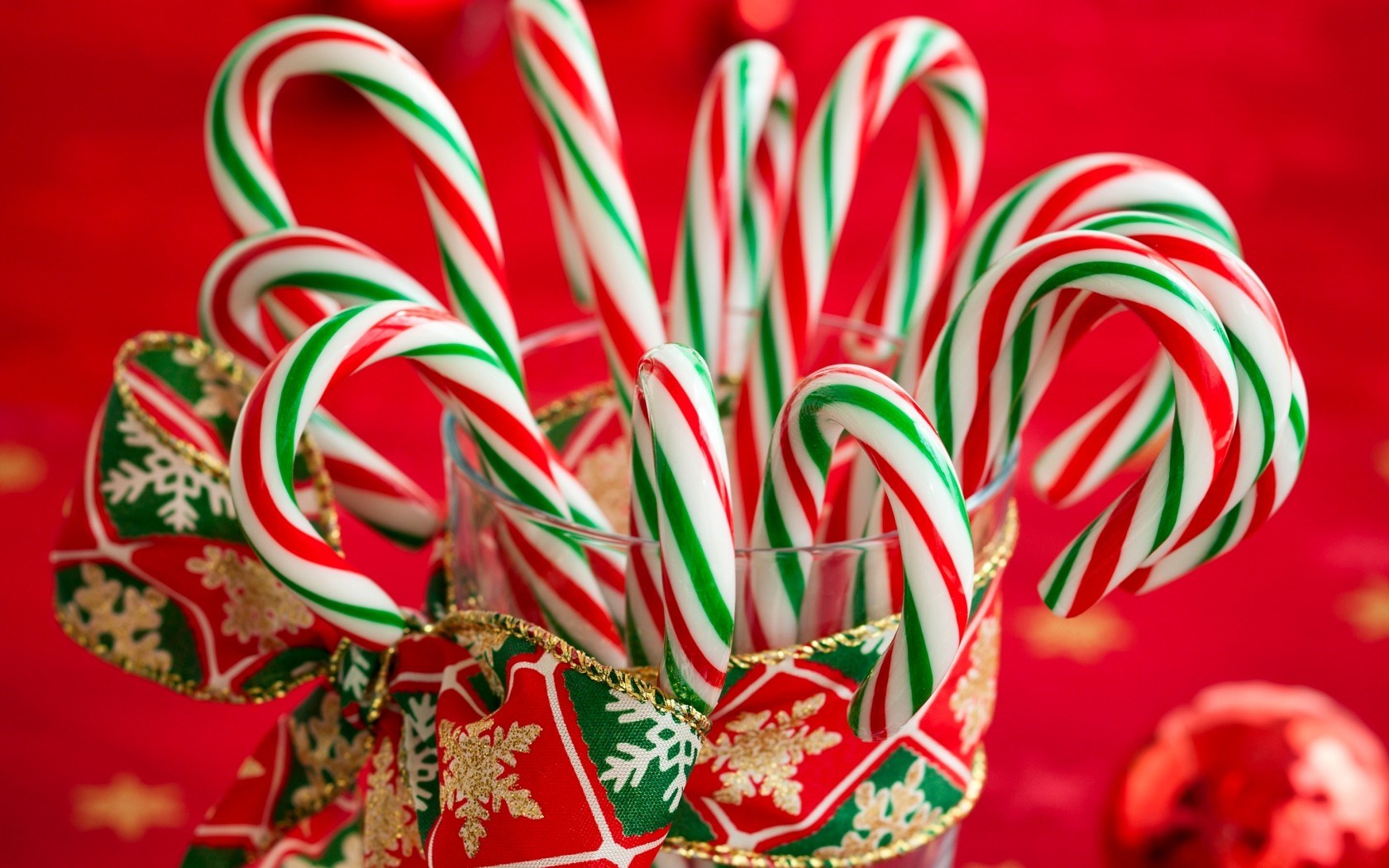 Festive Candy Cane And Gift Box Holiday Prints