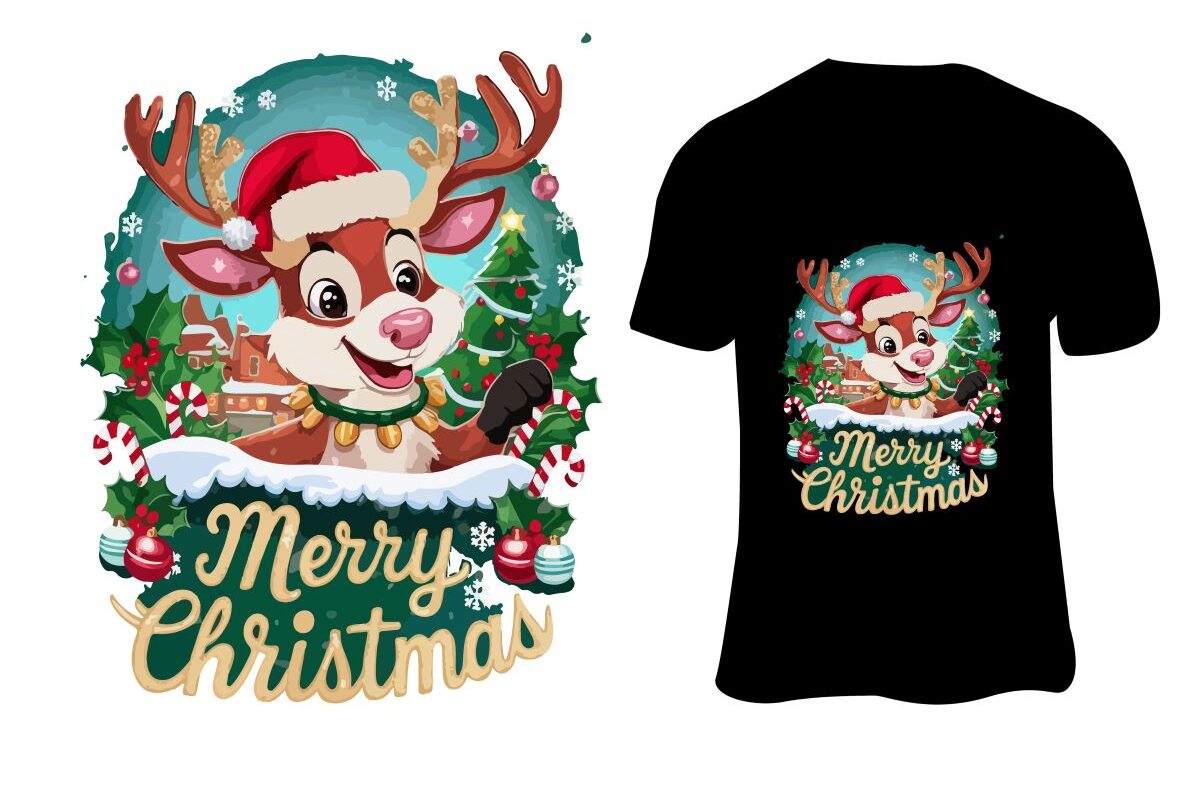 Creative Christmas Transfers for Custom Clothing