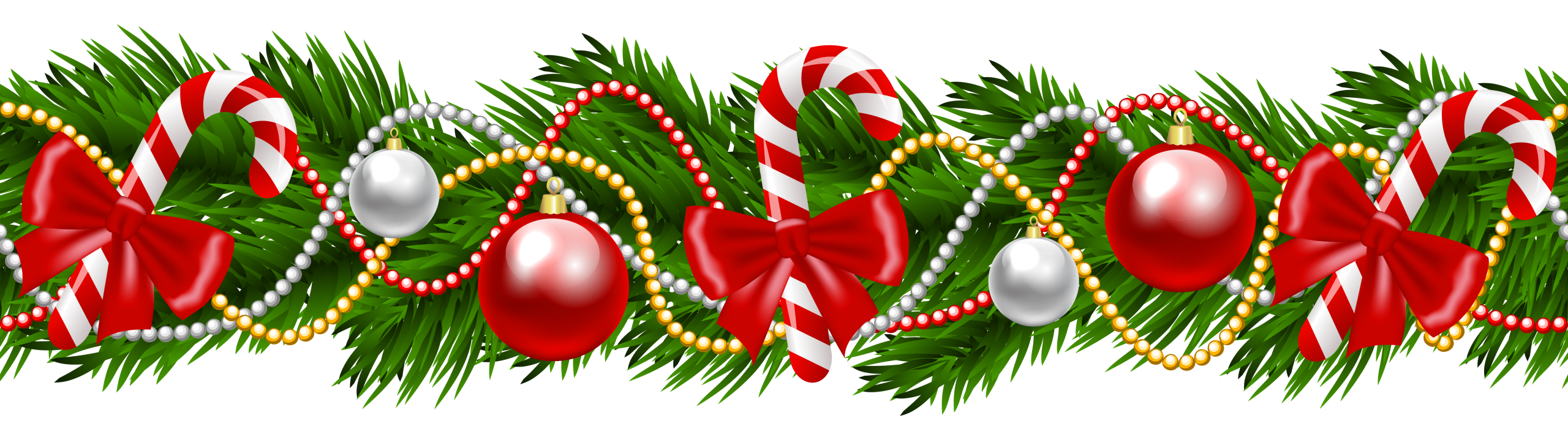 Festive Bells And Holly Garland For Christmas Decor