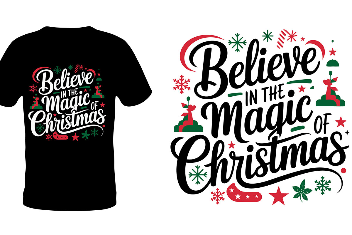 DIY Apparel with Christmas Transfers