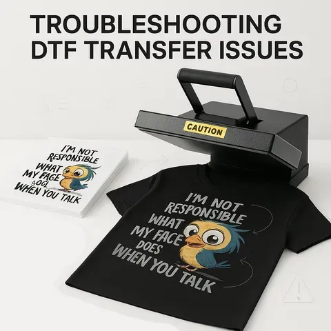 DTF Transfer Issues: How to Troubleshoot Common Problems